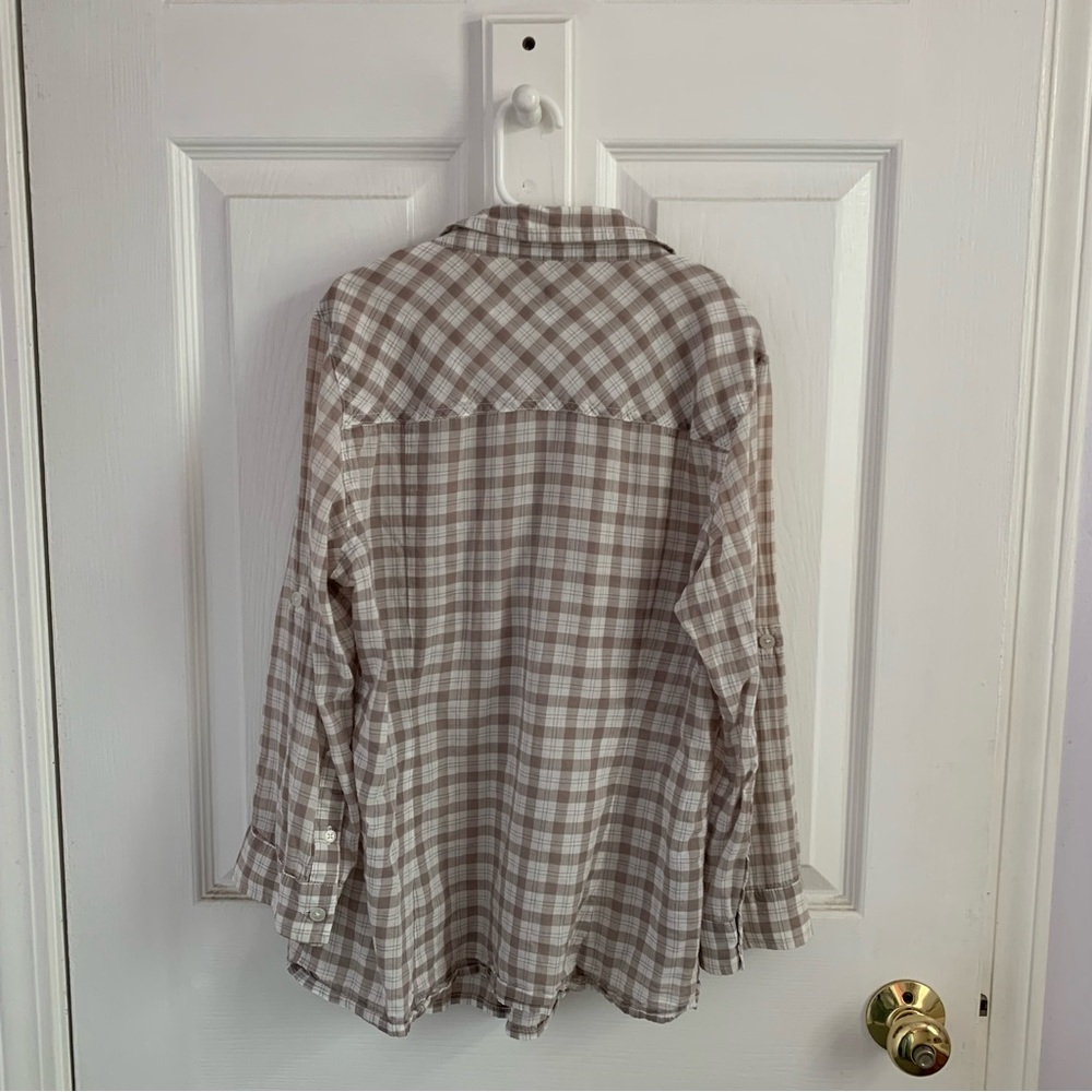 Fossil Checkered Button Down - image 4